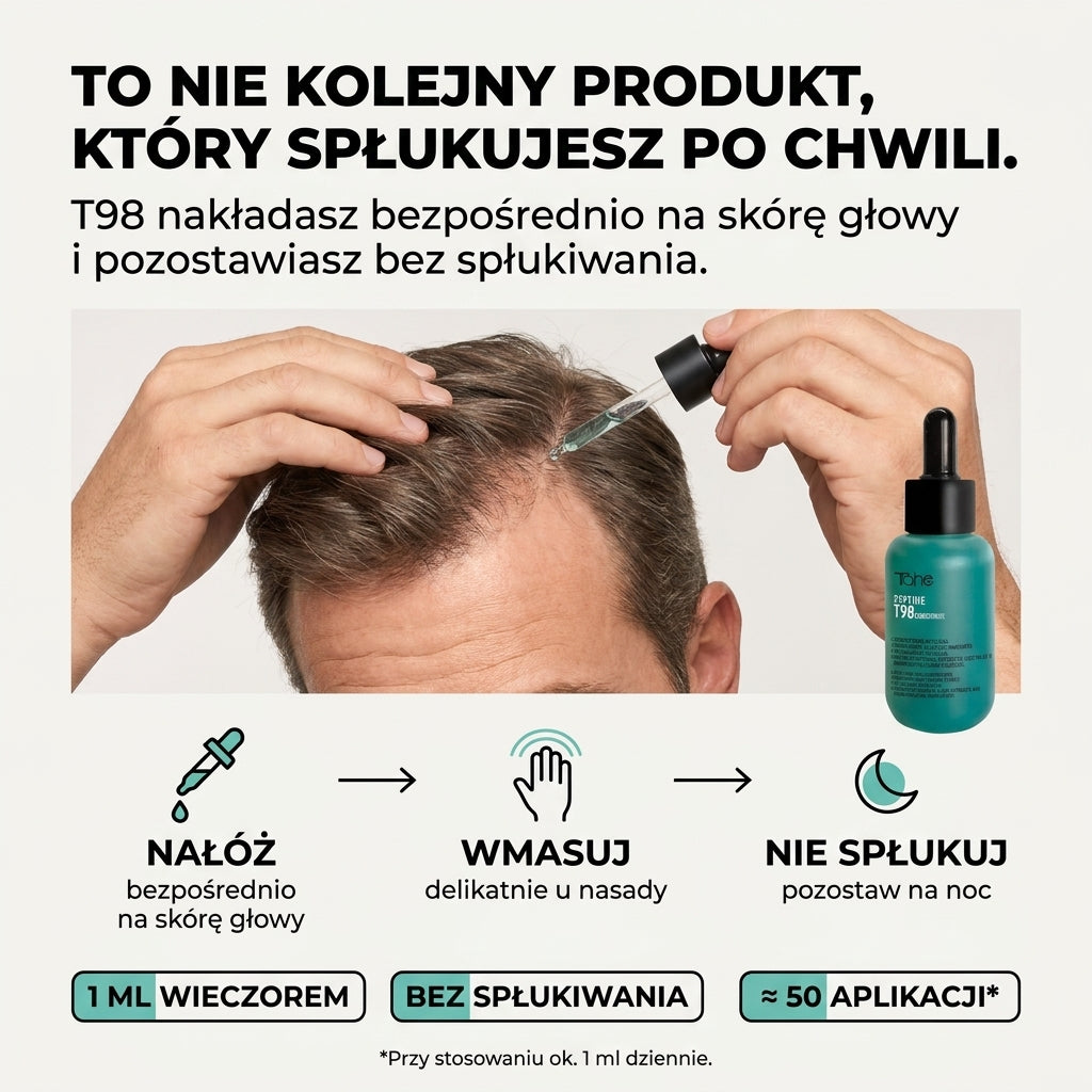 Tahe Peptide T98 koncentrat przeciw wypadaniu włosów