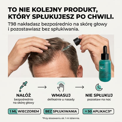 Tahe Peptide T98 koncentrat przeciw wypadaniu włosów