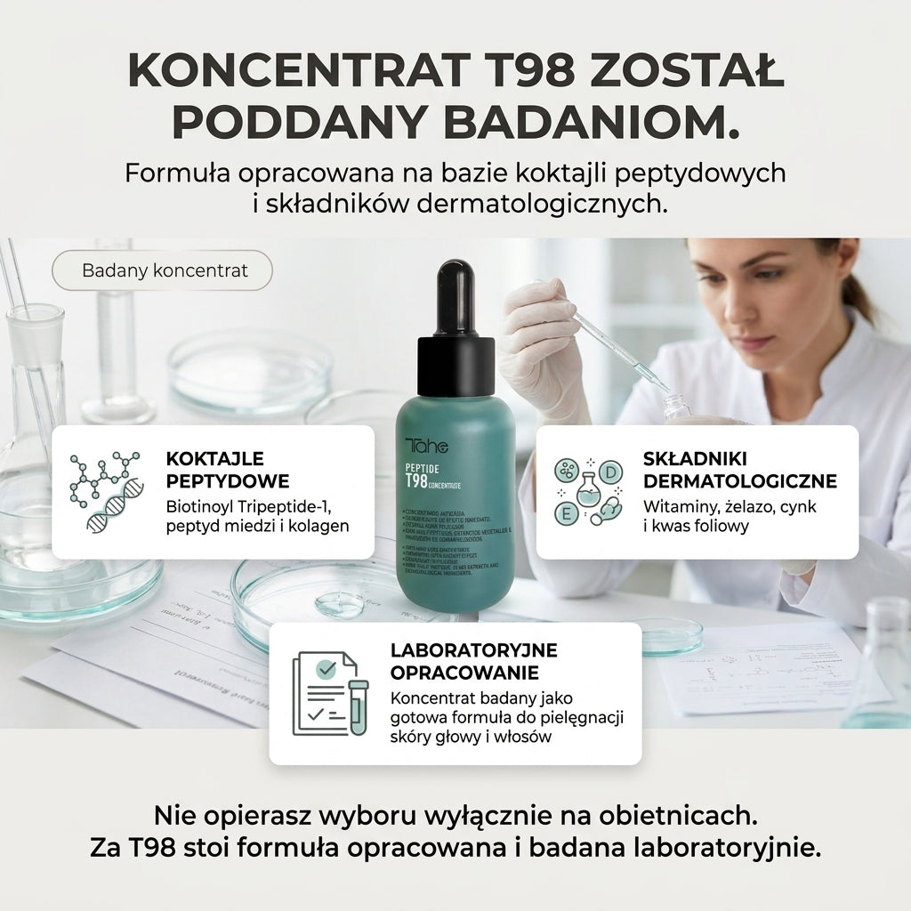 Tahe Peptide T98 koncentrat przeciw wypadaniu włosów