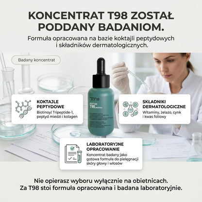 Tahe Peptide T98 koncentrat przeciw wypadaniu włosów